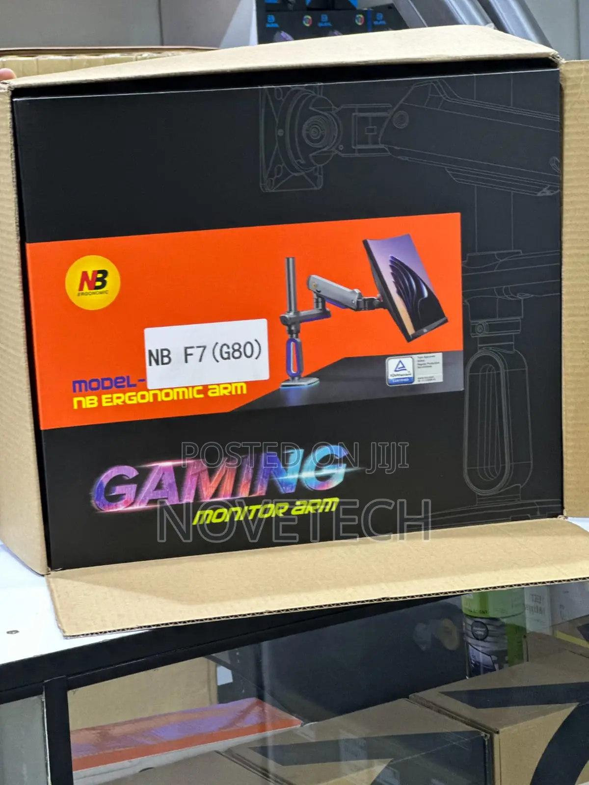32-60 Inch Curved Gaming Monitor Desk Stand Monitor Support Arm
