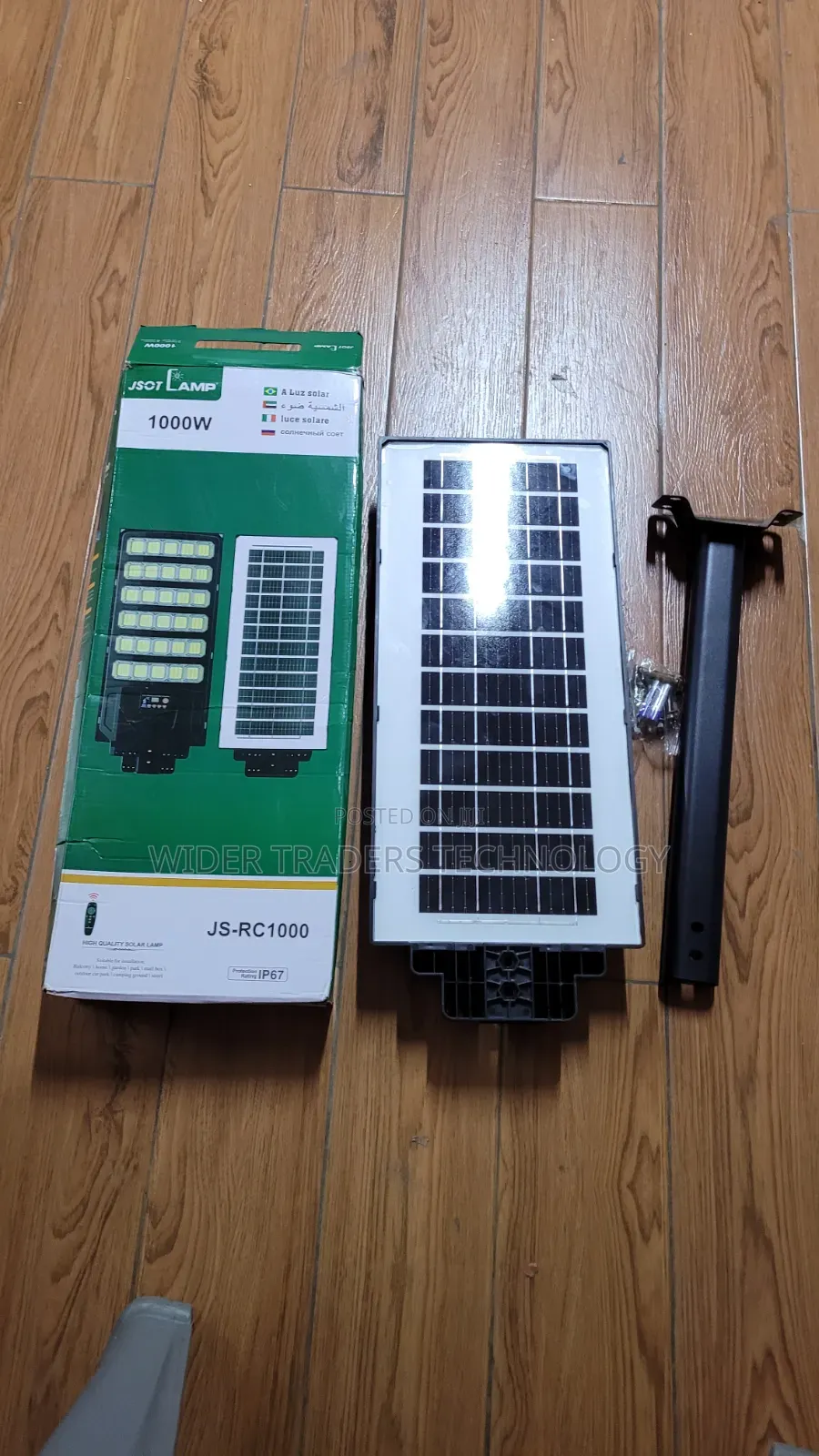 JSOT Lamp 1000W All-in-One Outdoor IP67 Waterproof Solar Street Light