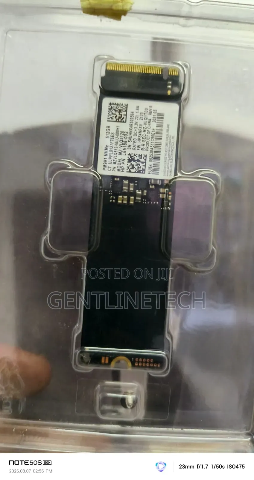 Samsung Pm991 512gb Laptop SSD