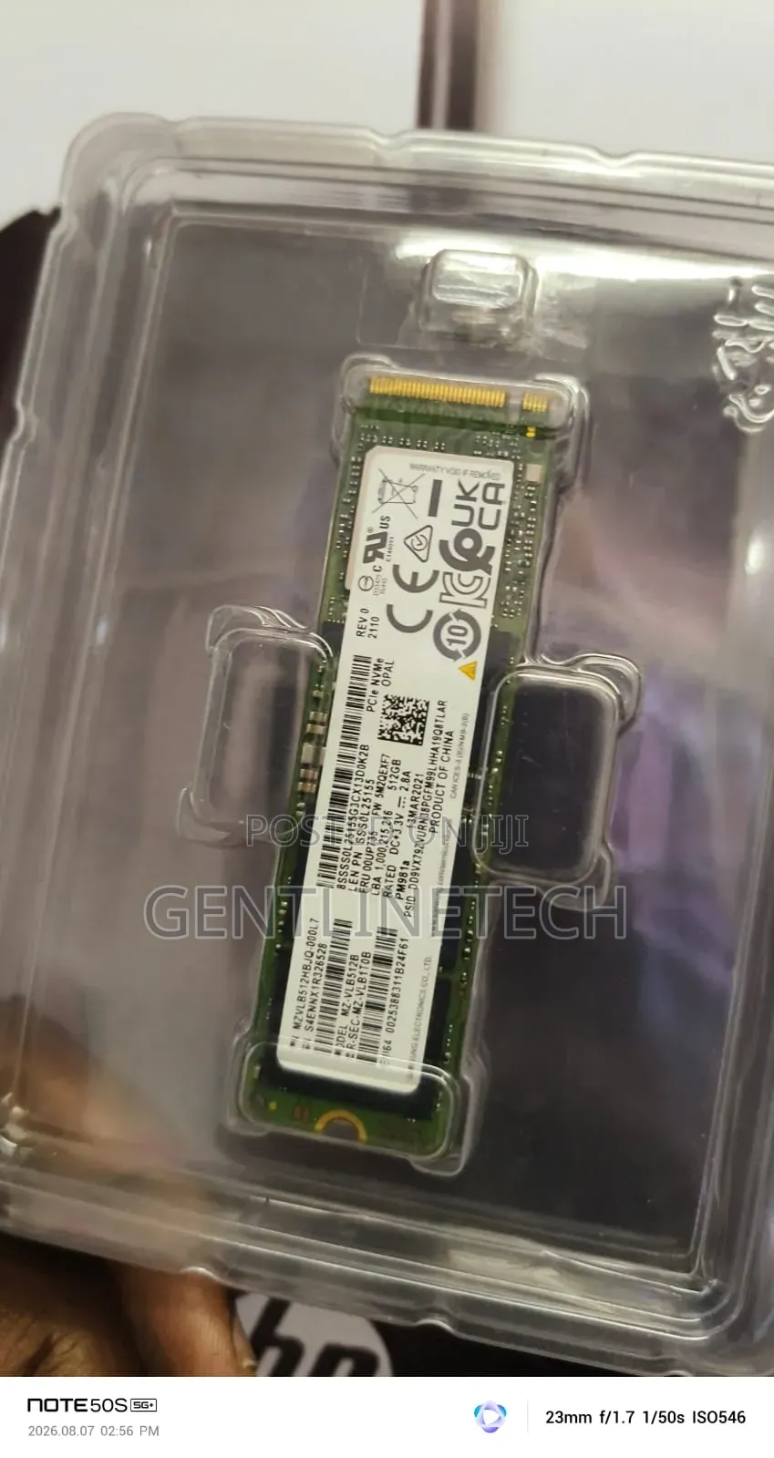 Samsung Pm991 512gb Laptop SSD