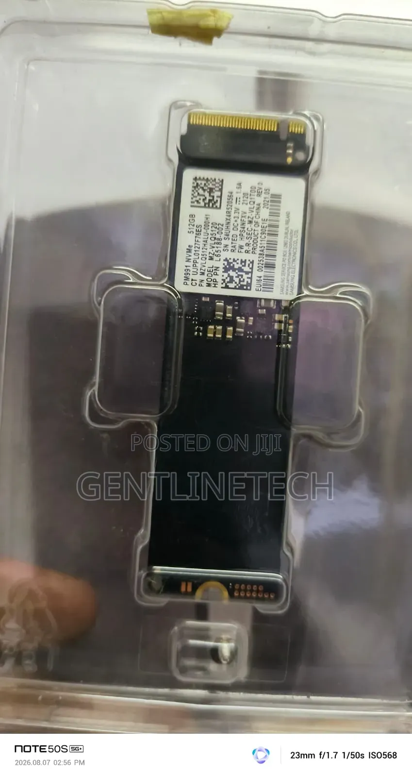 Samsung PM991 512GB High-Speed NVMe SSD