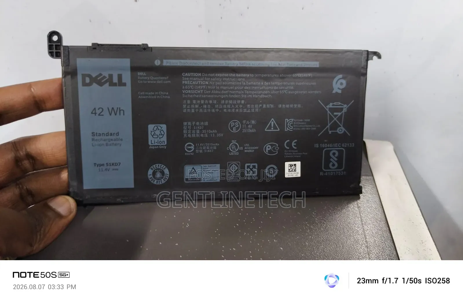 Original Dell Laptop Batteries