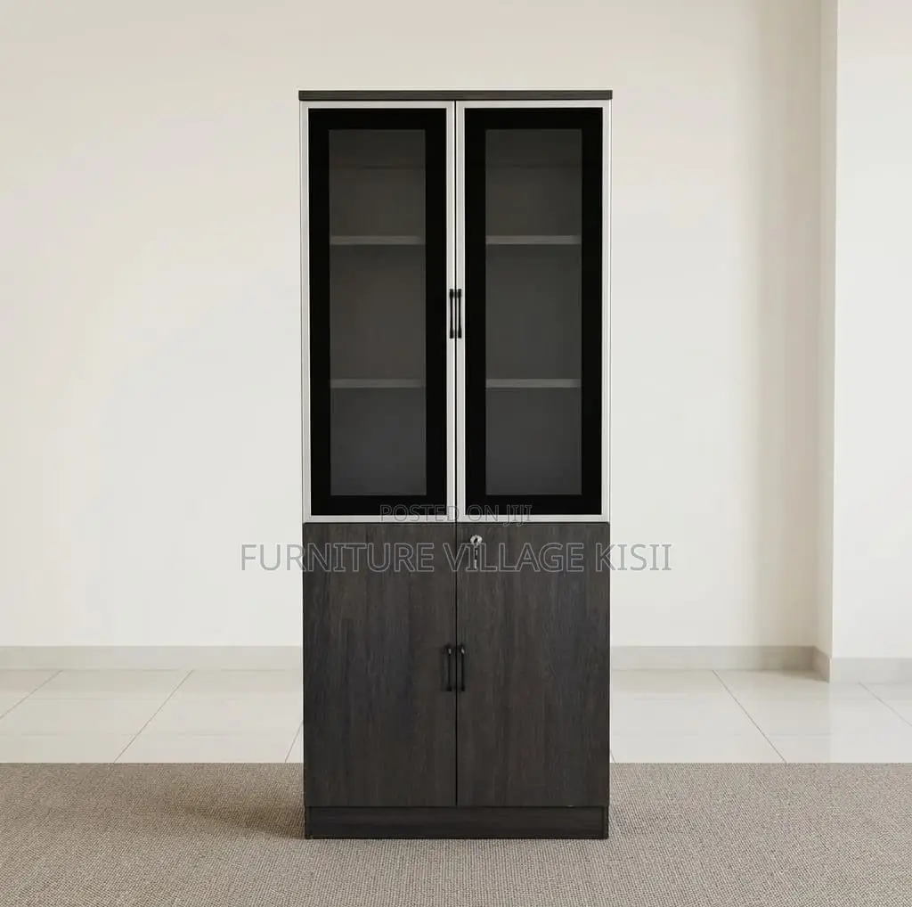 Office Cabinet: Executive Wooden Office Cabinet