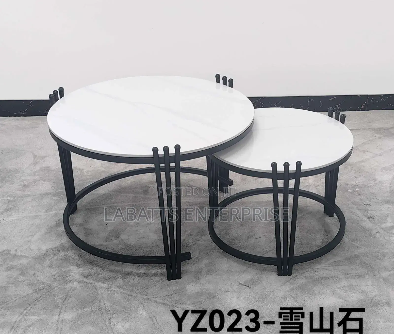 2-in-1 Executive Pure Marble Table