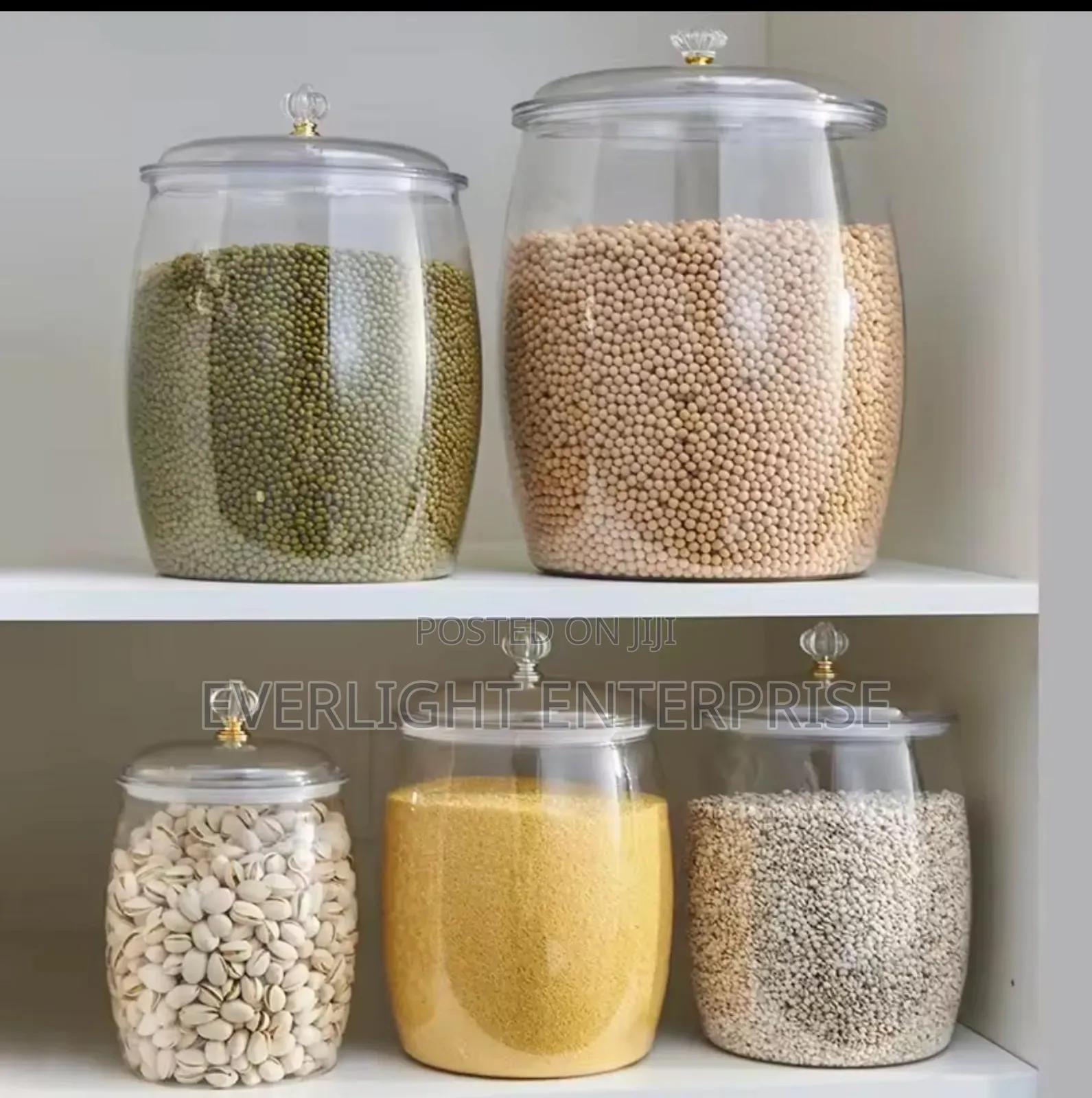* 5 in 1 Airtight Storage Container