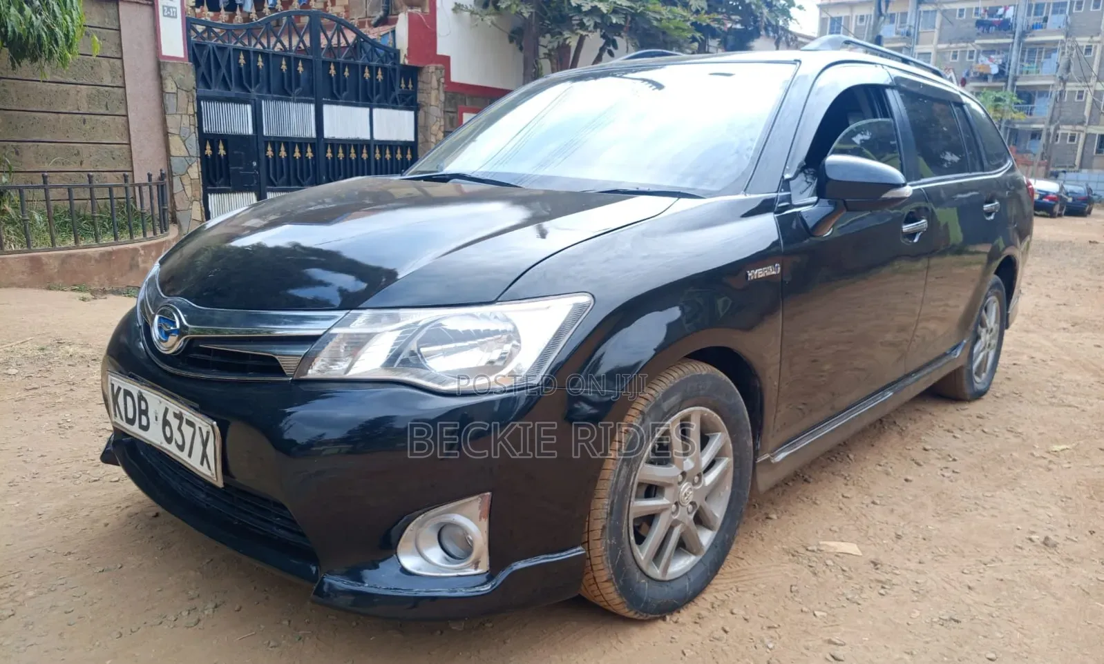 Toyota Corolla Fielder 2014 Black