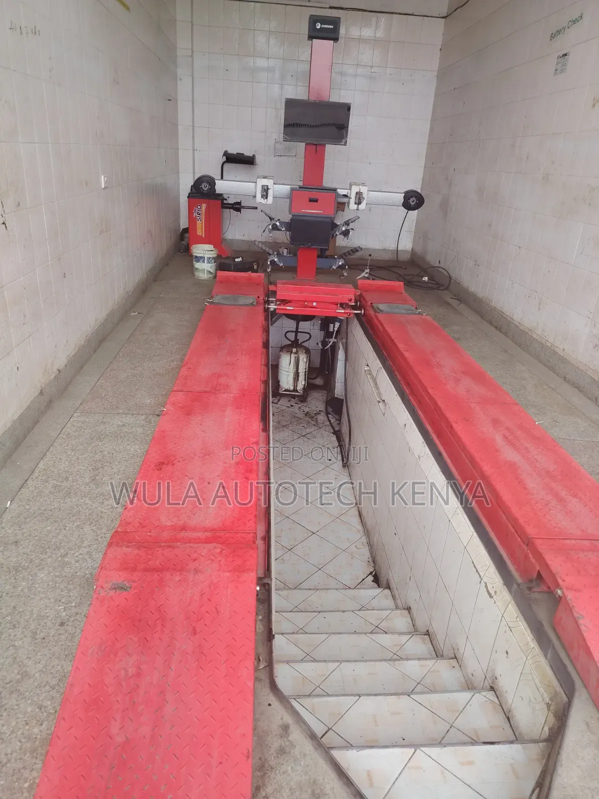 Accurate Diagnosis Vehicle 3d Wheel Alignment With Pit Rack Sunshine