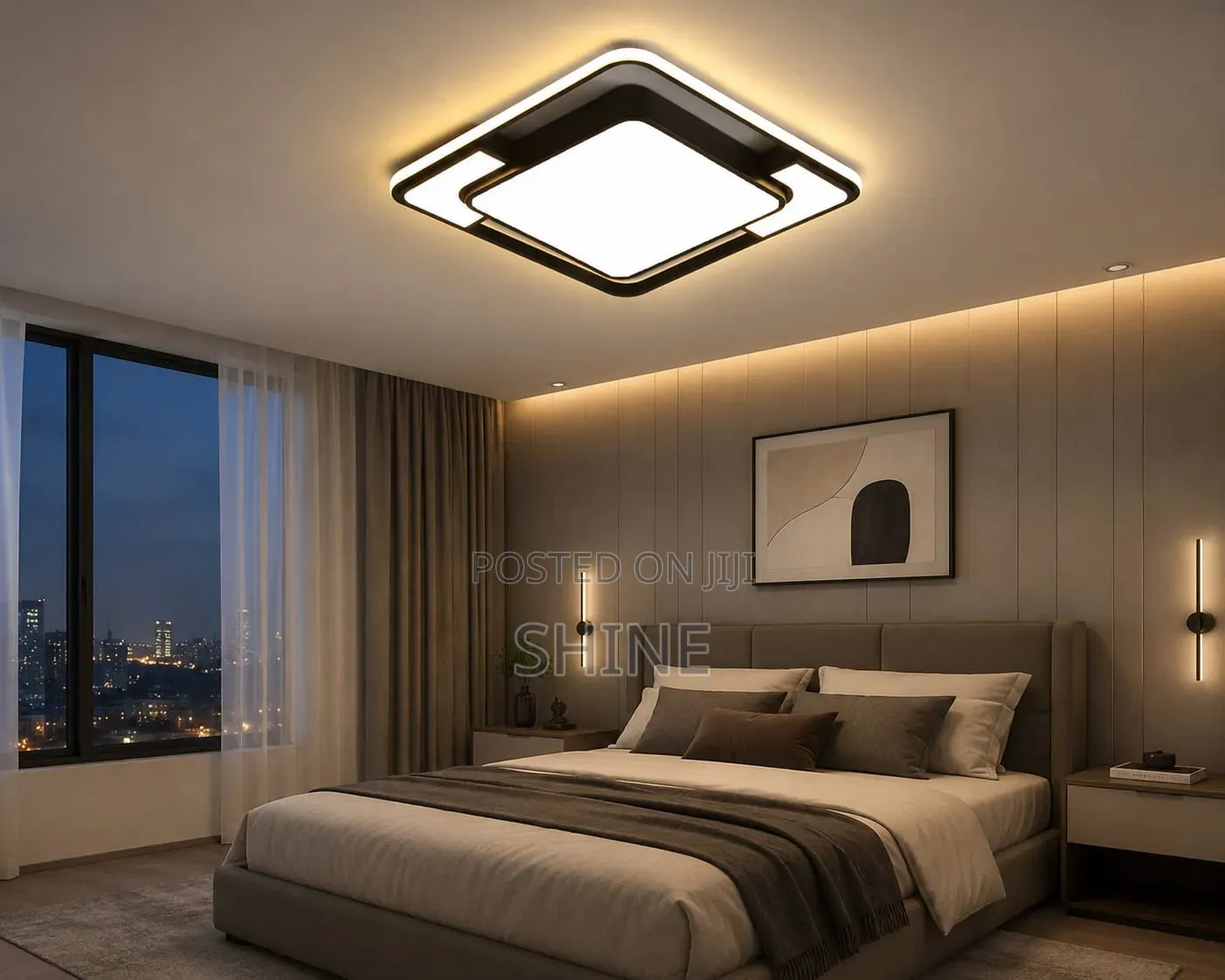 Modern Minimalist Led Square Ceiling Light
