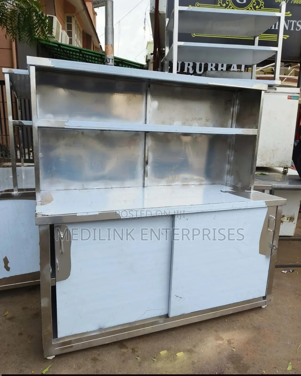 Makati Ss Customized Front Storage Cabinet Shelves