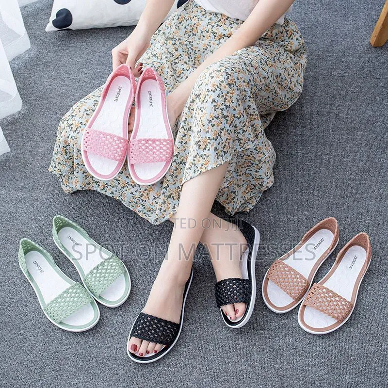 Mesh Jelly Slip-Ons for Women. Size 36-41. Nationwide Delivery.