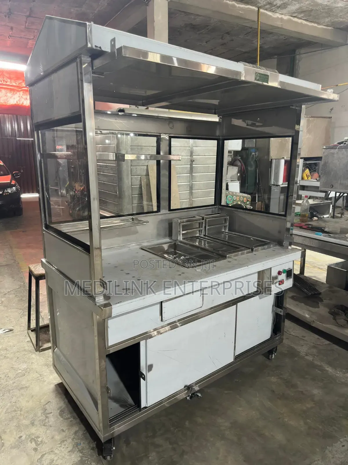 Stainless Customized Shawarma Outdoor Centre
