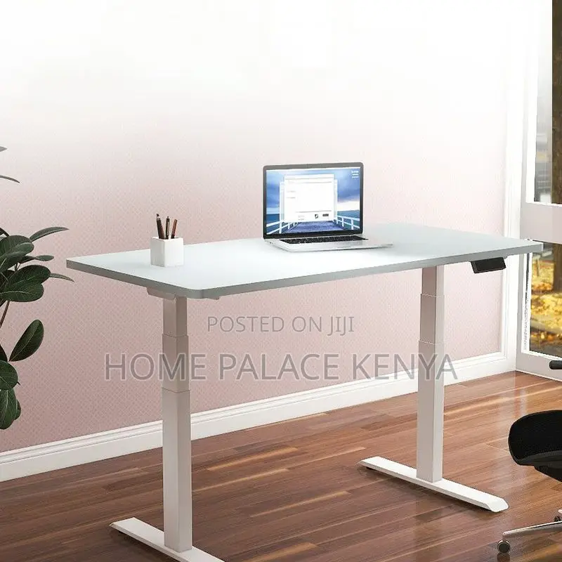 Study Table; Motorized Sit Stand Study Desk With Adjustable for Home
