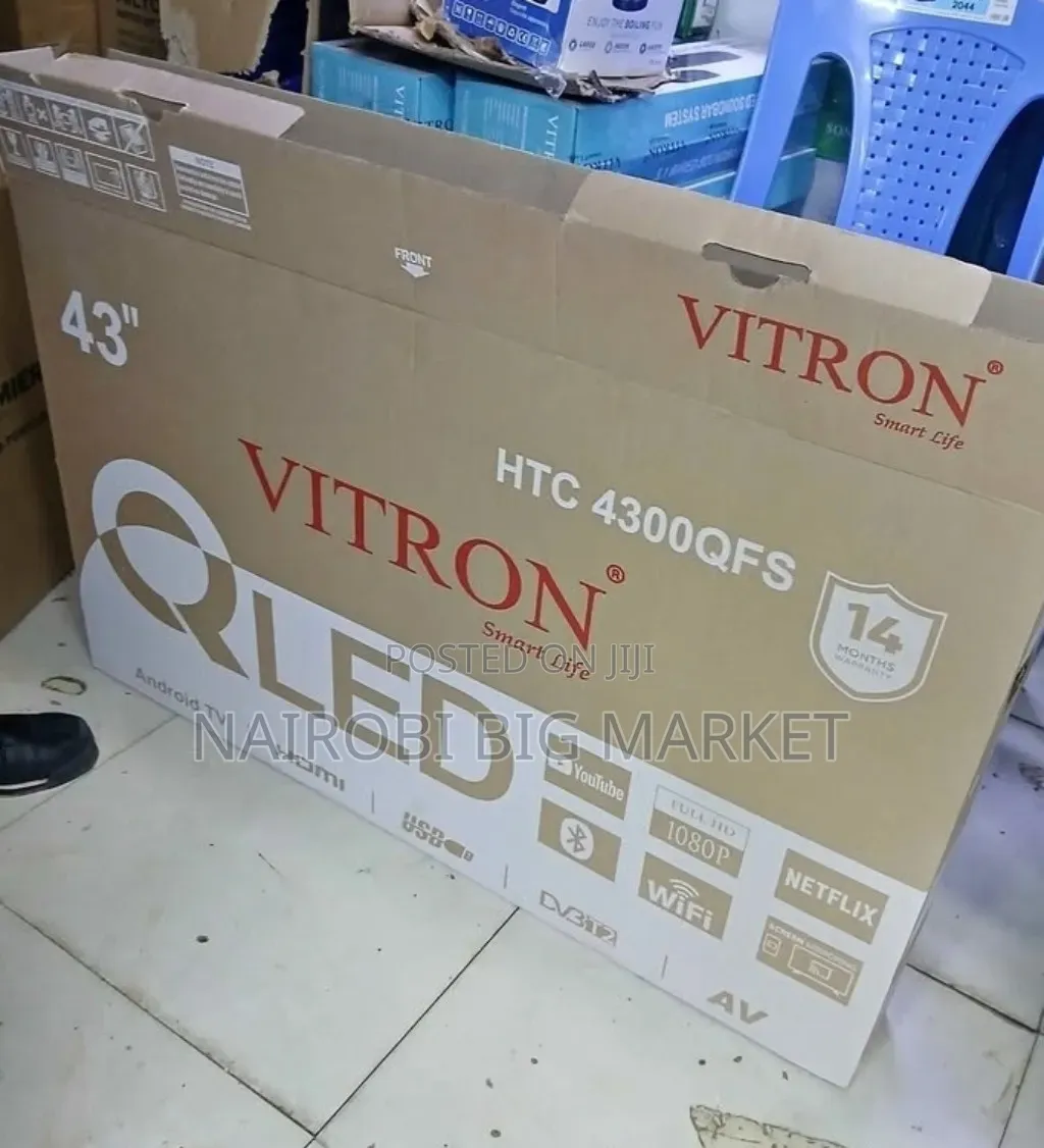 Vitron Qled 43 With 2 USB Pots