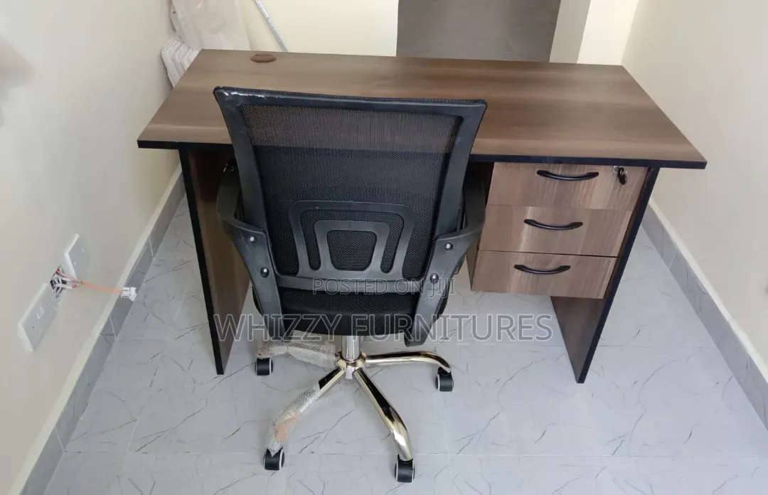 Office Desk; Modern Office Table With Storage
