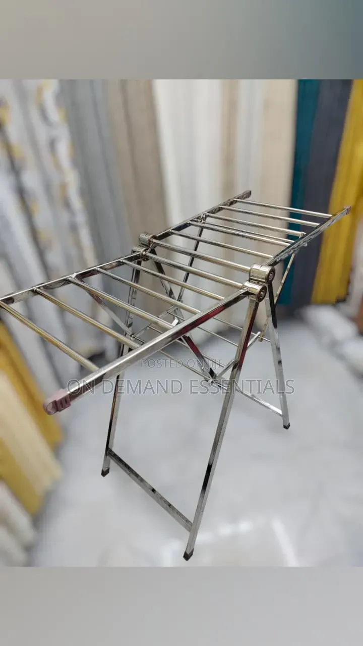 Portable Cloth Drying RackHeavy-Duty Steel