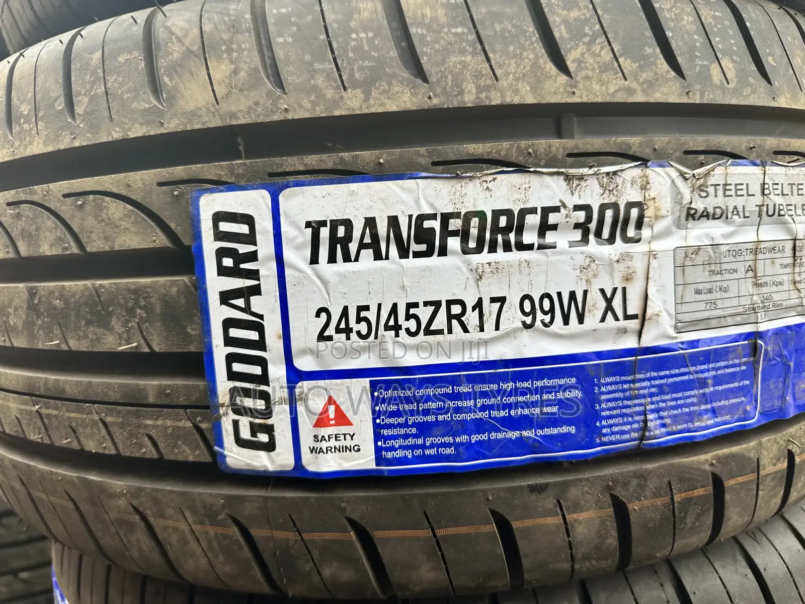 245/45r17 Goodard