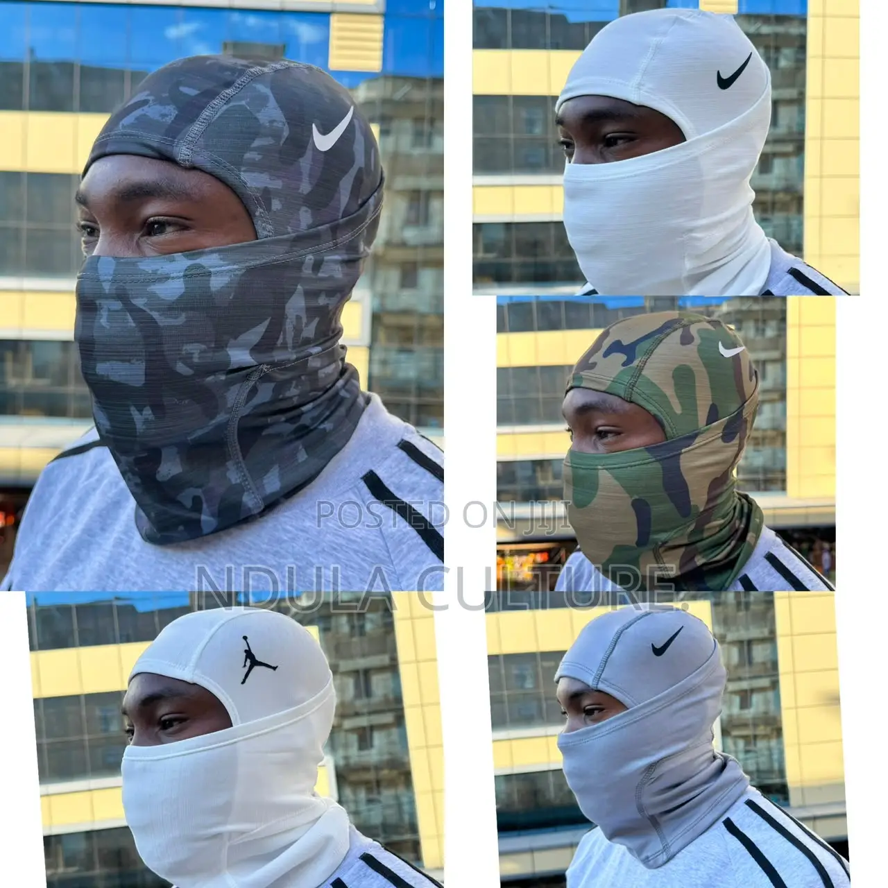Nike Pro Balaclava Masks Plain and Camouflage