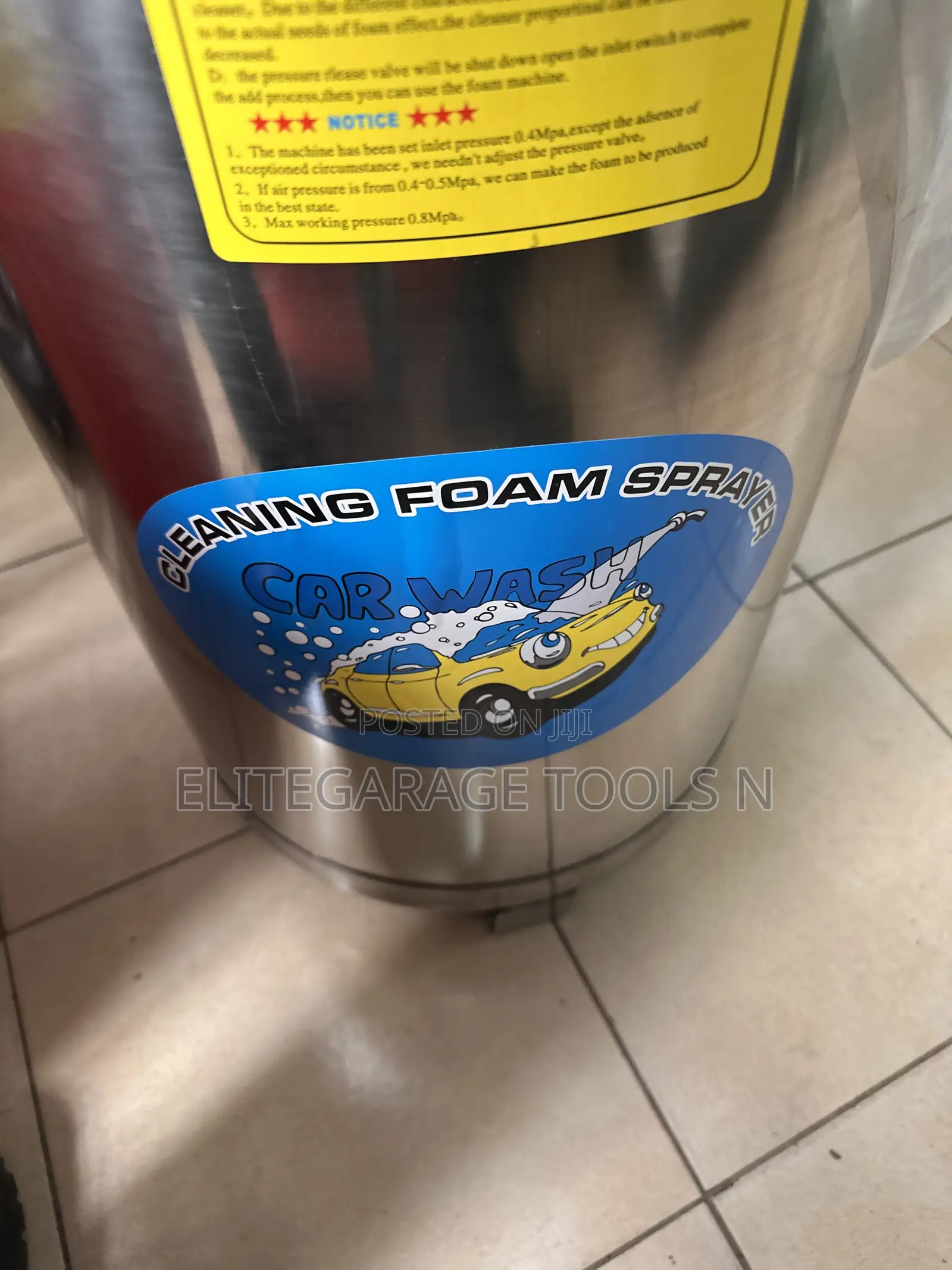 Heavy Duty 80litres Stainless Steel Foam Machine