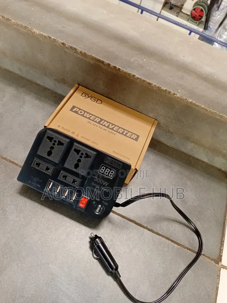 Car Power Inverter for Sale – 12V to 220V Vehicle Power Converter