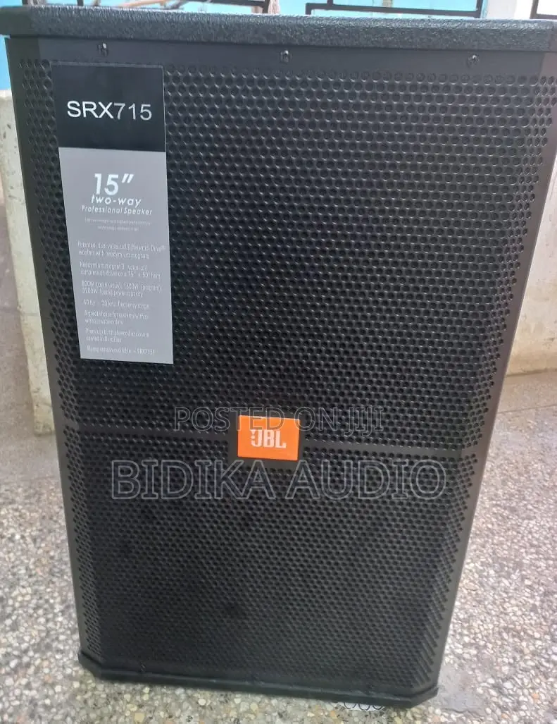 : Original JBL SRX715 15-Inch Mid-Range PA Speaker – High-Power Bass