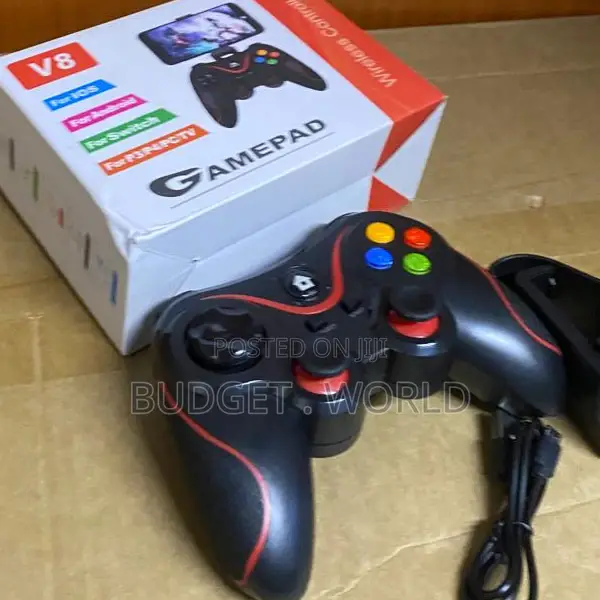 V8 Premium Smart Bluetooth Wireless Game Controller for -Device Gaming