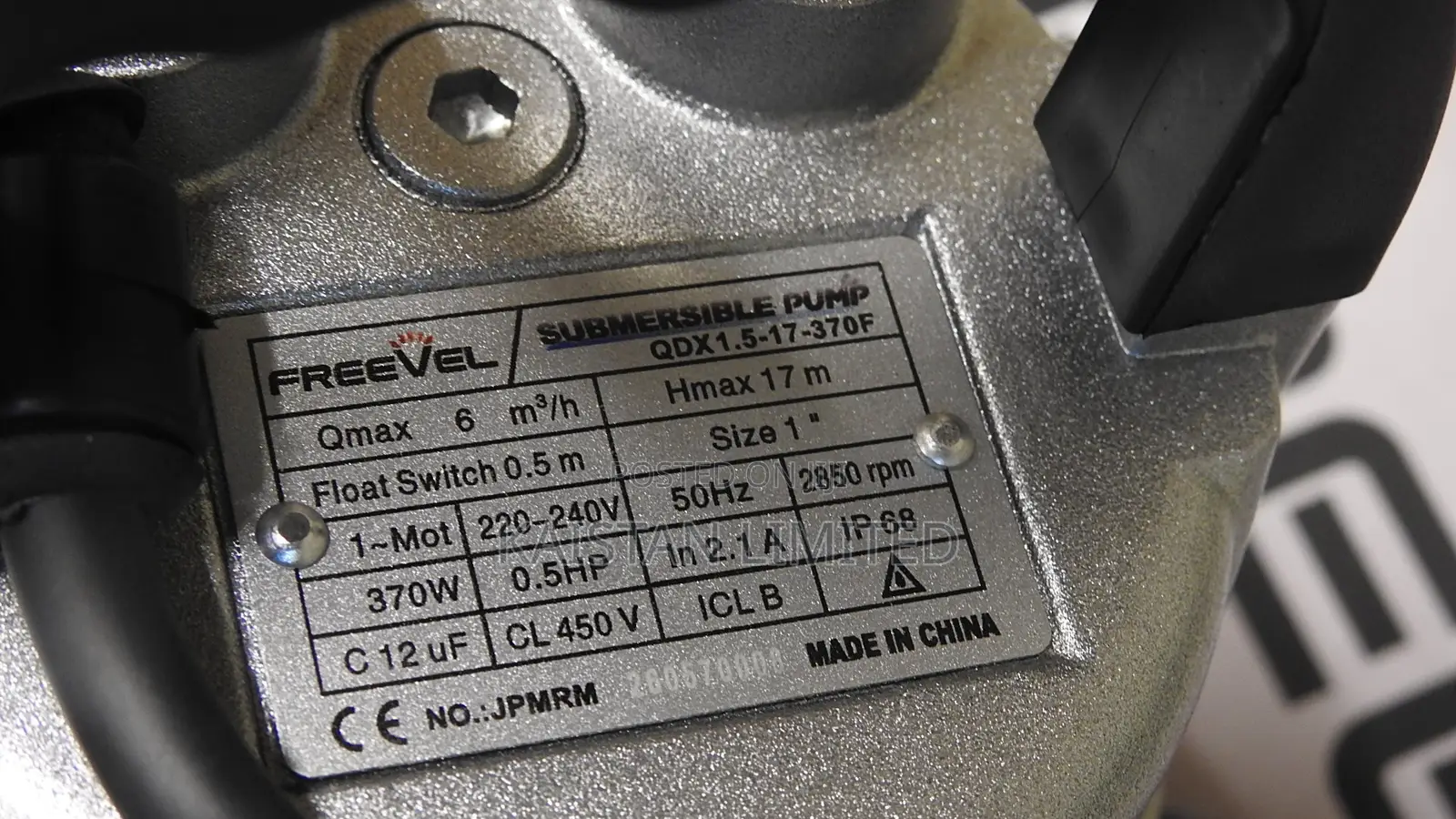 Freevel 0.5HP Water Pump 1 Inch/ 0.5 HP Shallowell Submersible Pump