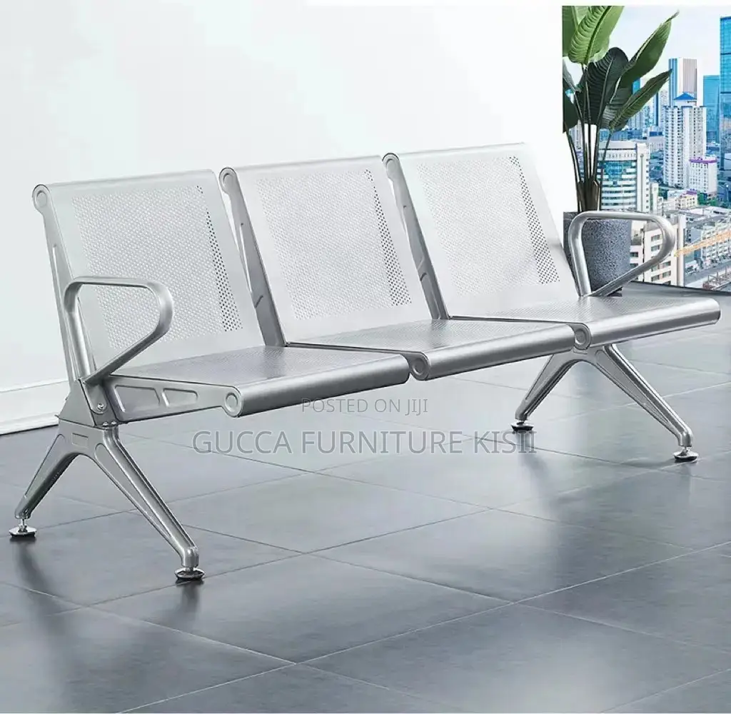 Reception Bench; 3-Seater Waiting Reception Bench