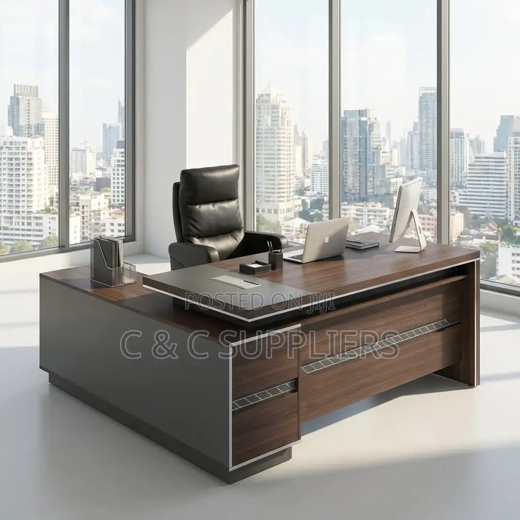 Modern CEO L-Shaped Table-1800mm