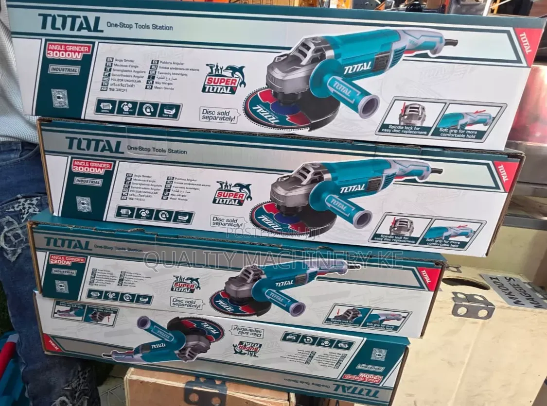 High-Precision 750 Watts Total Angle Grinder