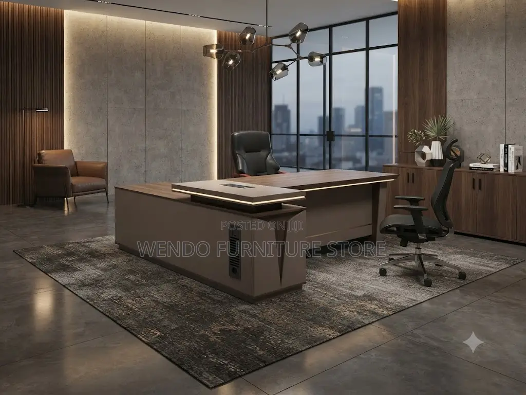 Office Desk; 1800MM Executive Manager Senators Office Desk
