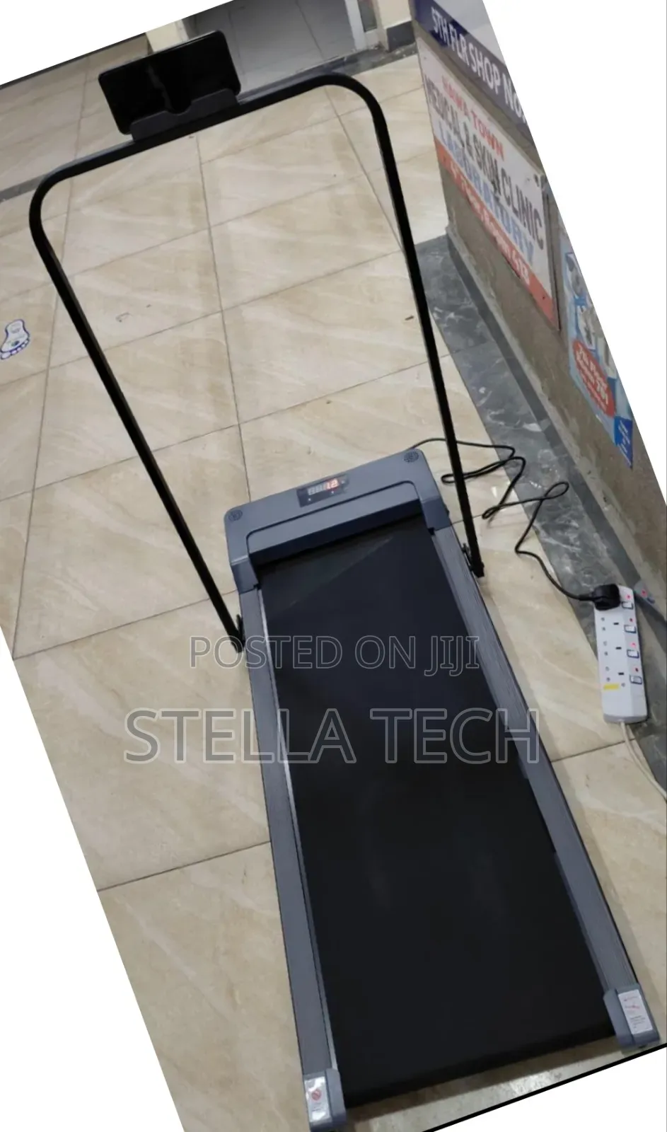 Euromax Foldable Remote Controlled Slim Pad Treadmill