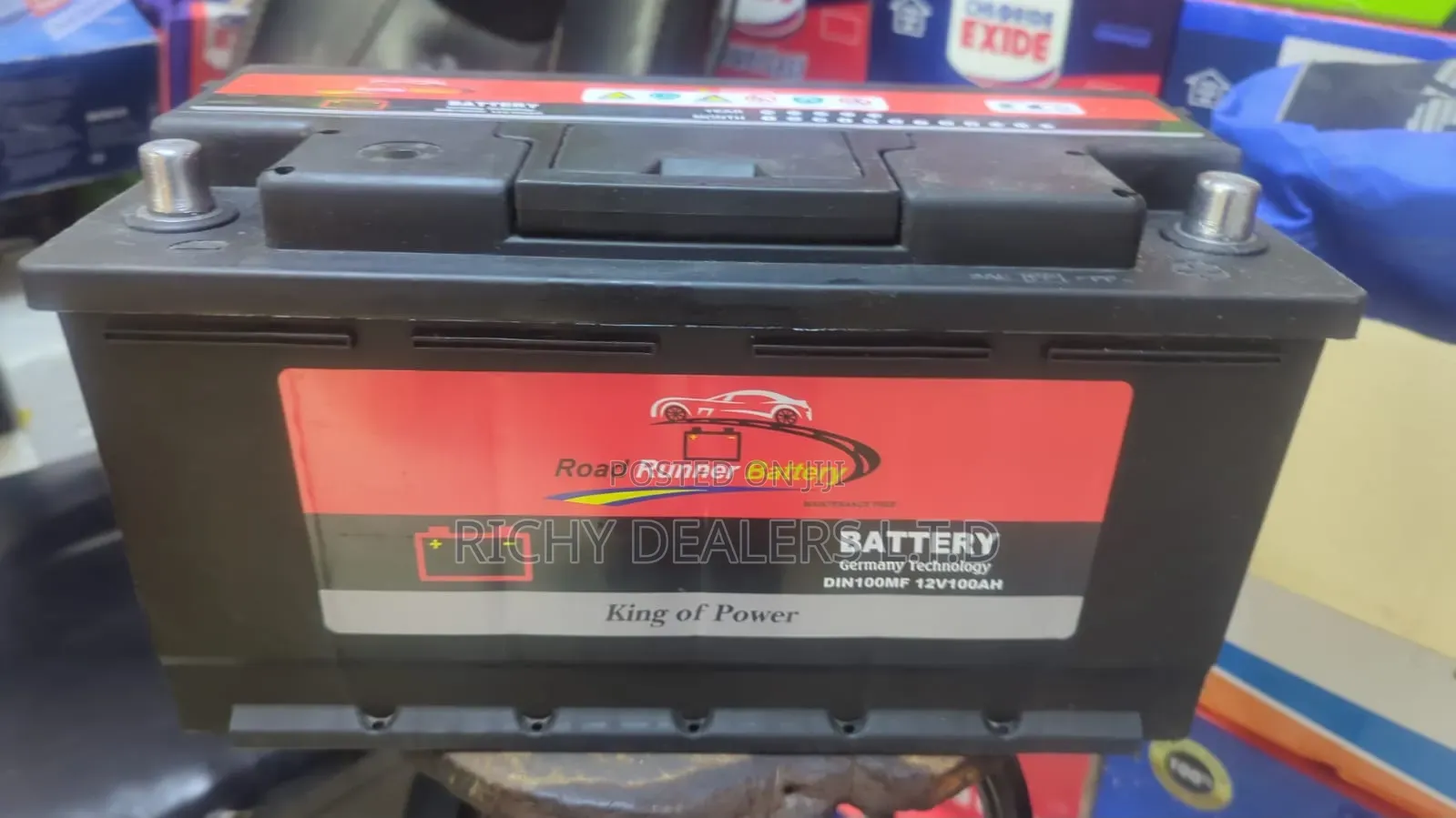 Road Runner Din100/100Ah Car Battery