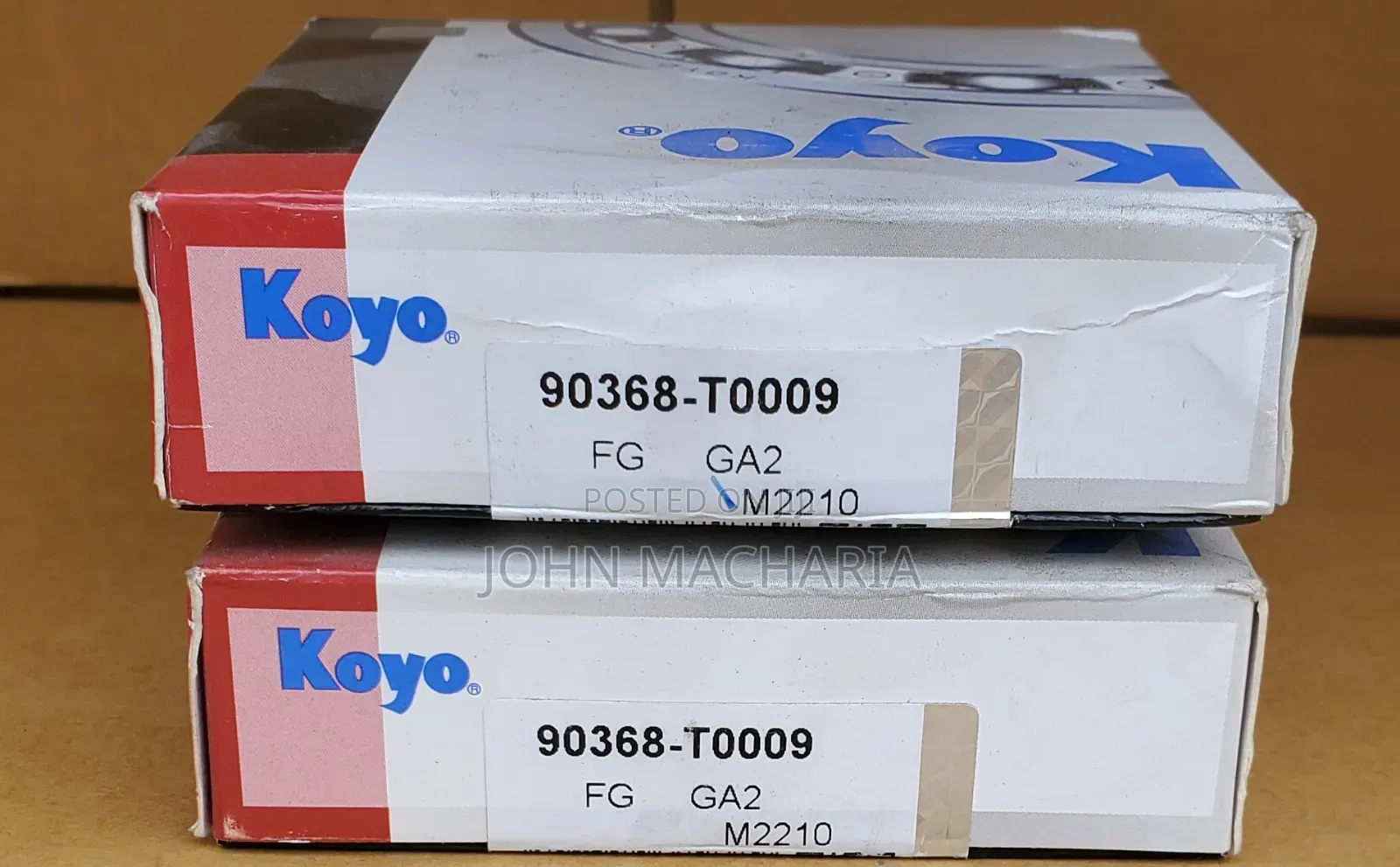 [90368 - T0009] Koyo Tapered Roller Bearing