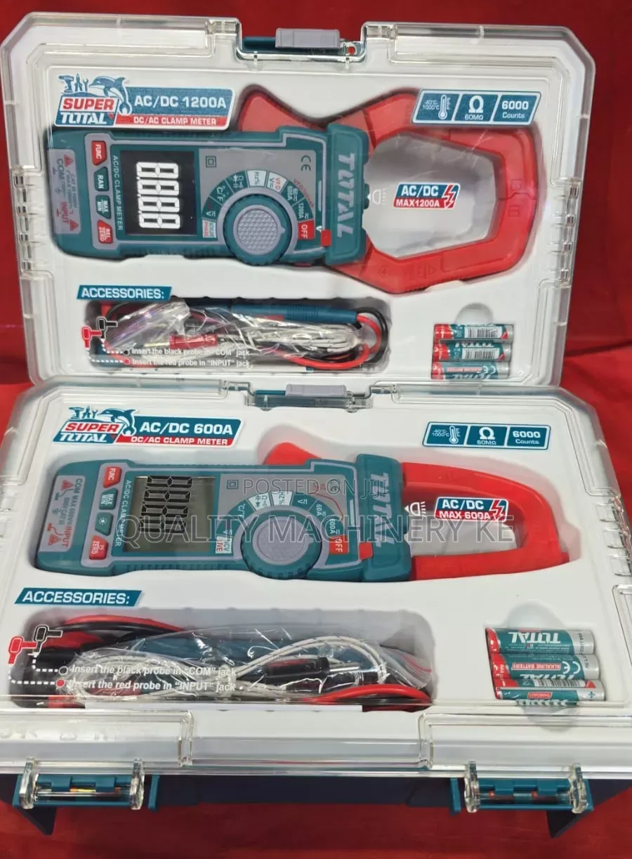 Professional AC/DC Total Clamp Meter 1200A