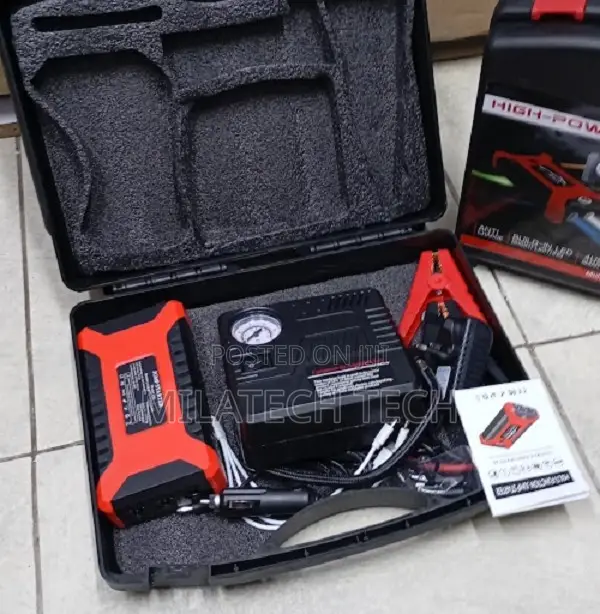 Car Jump Starter With LED Torch and USB Charging