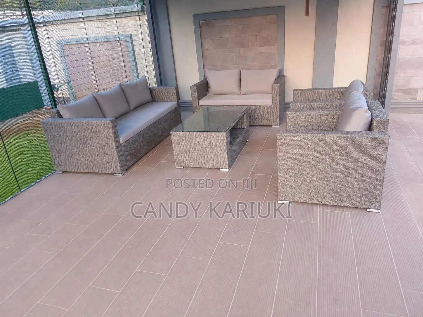 Elegant and Comfy 7 Seater Outdoor Rattan Set