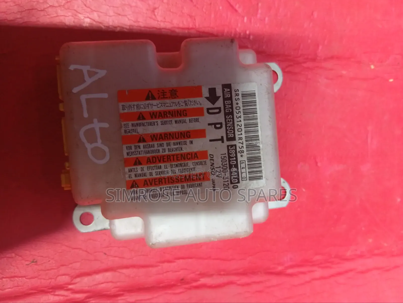 Airbag Control Module Suzuki Alto