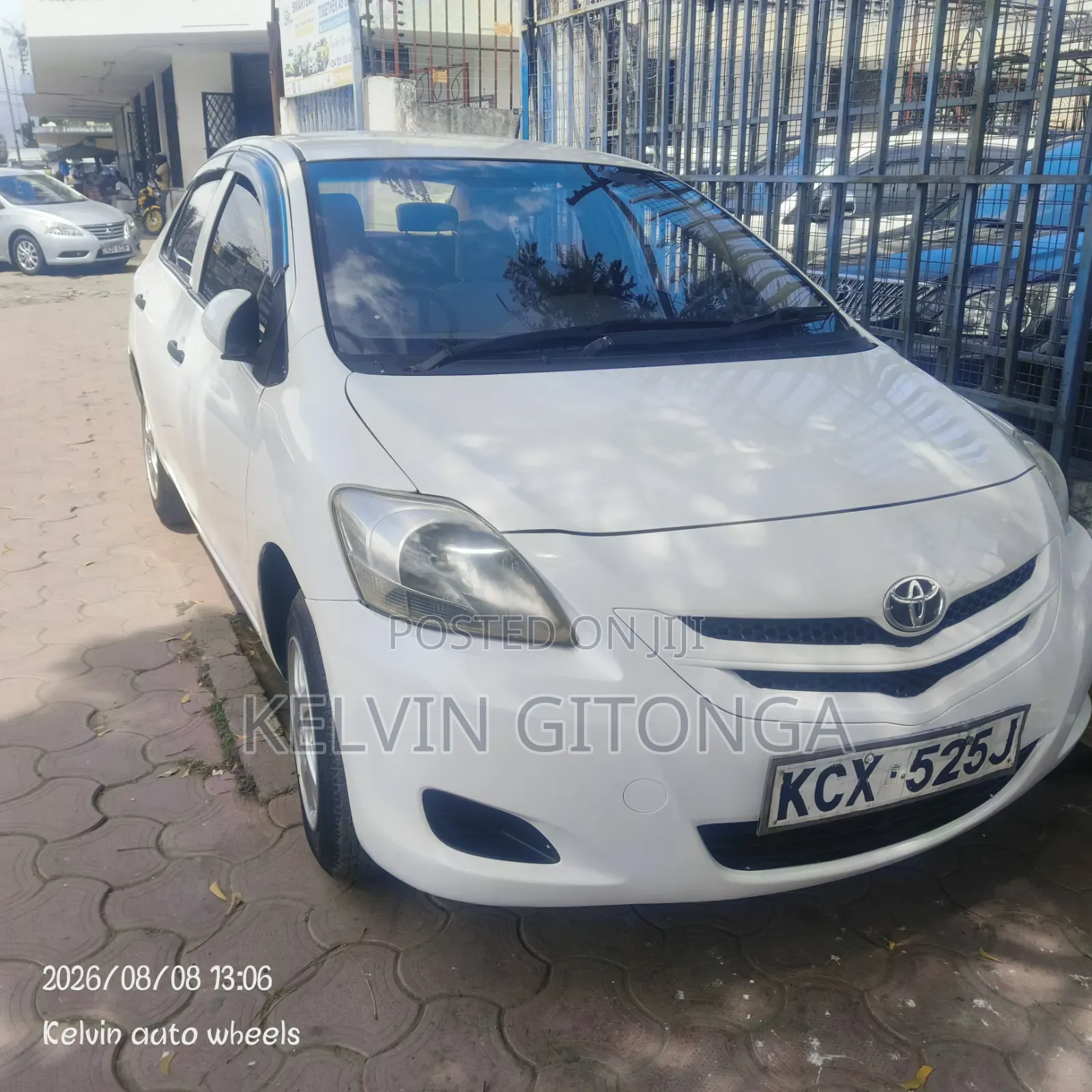 Toyota Belta 2012 White