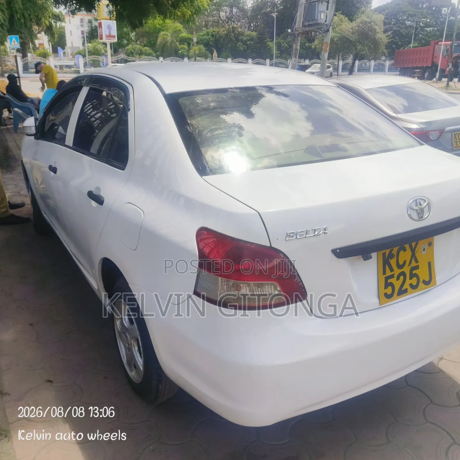 Toyota Belta 2012 White