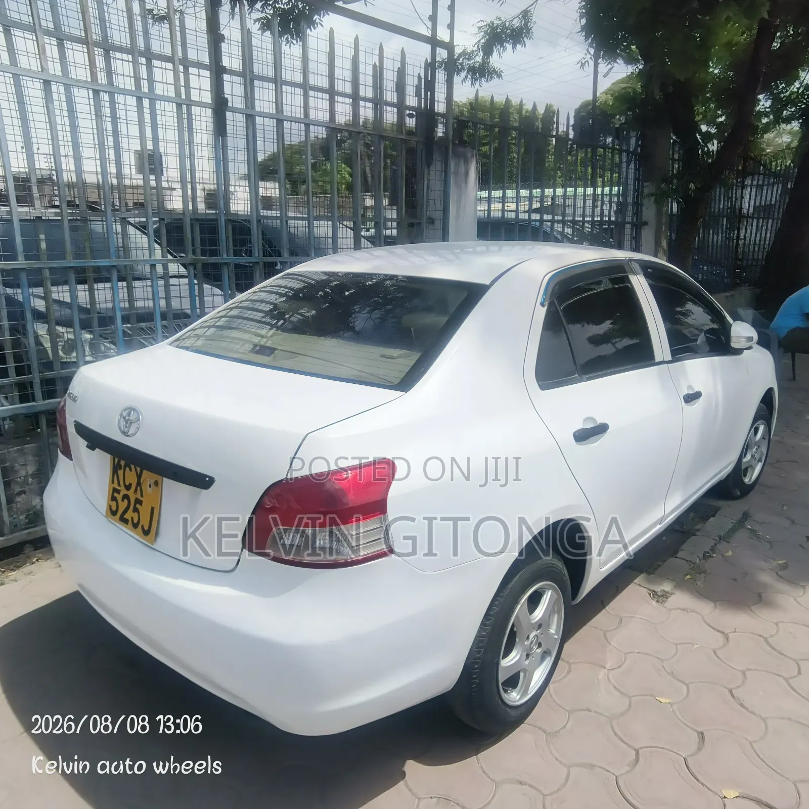 Toyota Belta 2012 White