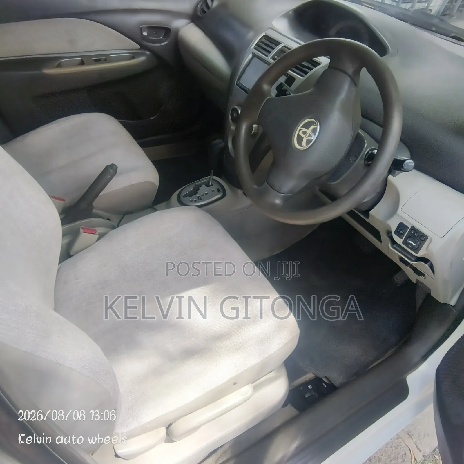 Toyota Belta 2012 White