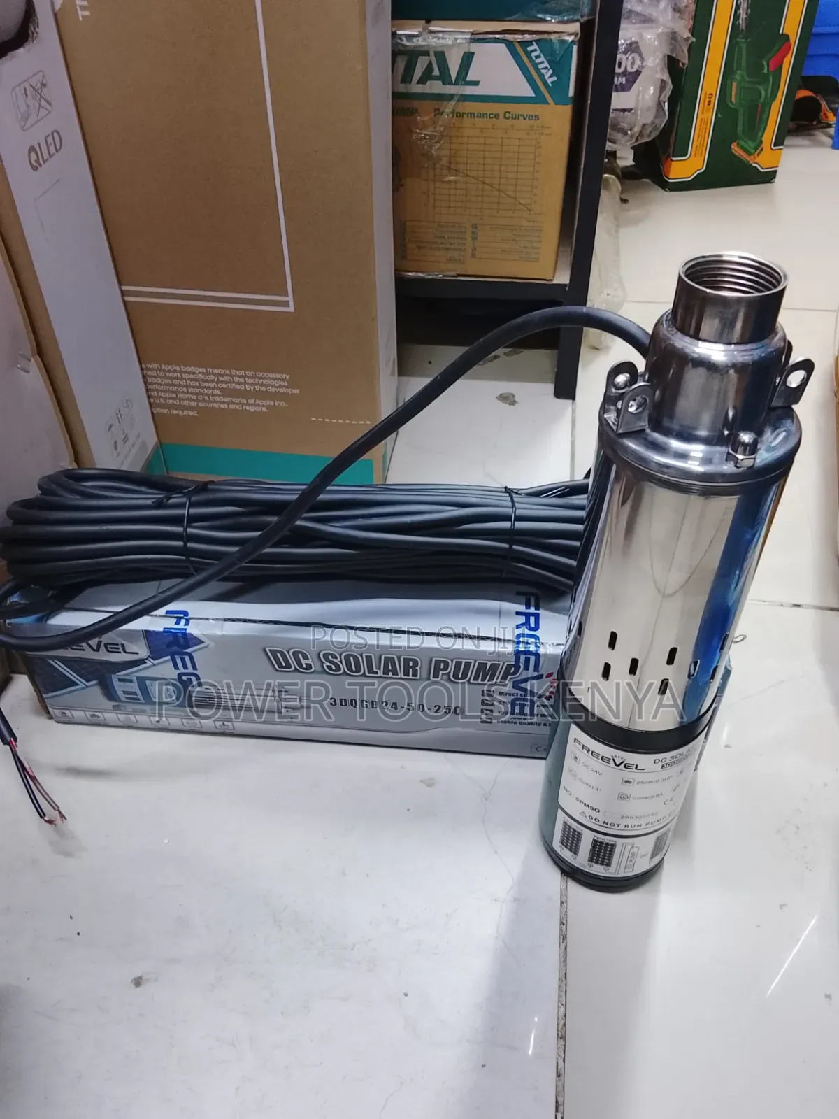 FreeVel DC Solar Submersible Water Pump