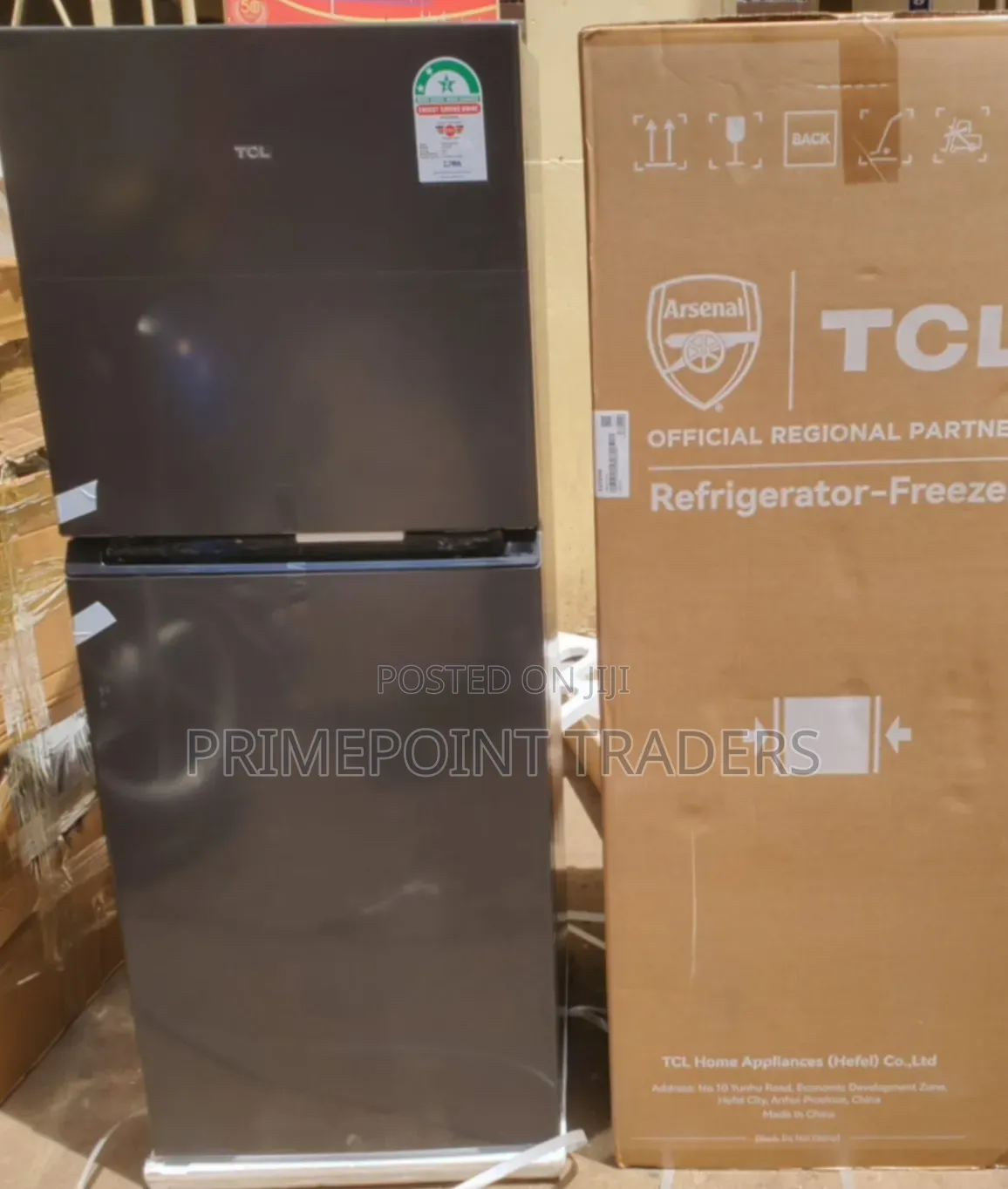TCL 153L Double Door Refrigerator – Compact Efficient Cooling