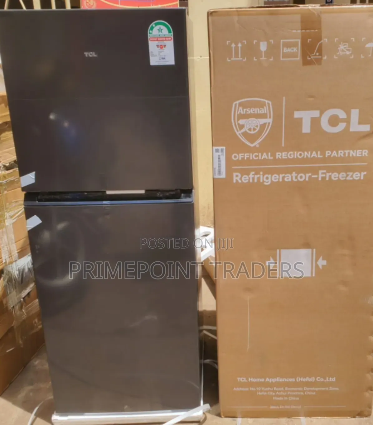 TCL 153L Double Door Refrigerator – Compact Efficient Cooling