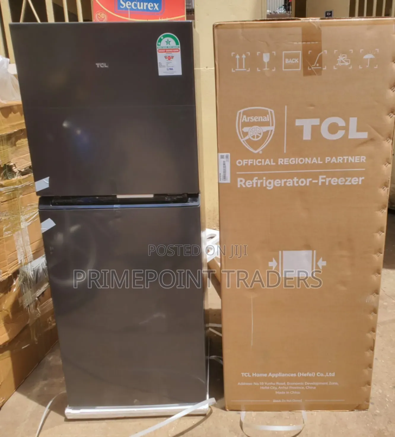 TCL 153L Double Door Fridge Freezer – Reliable Convenient Storage