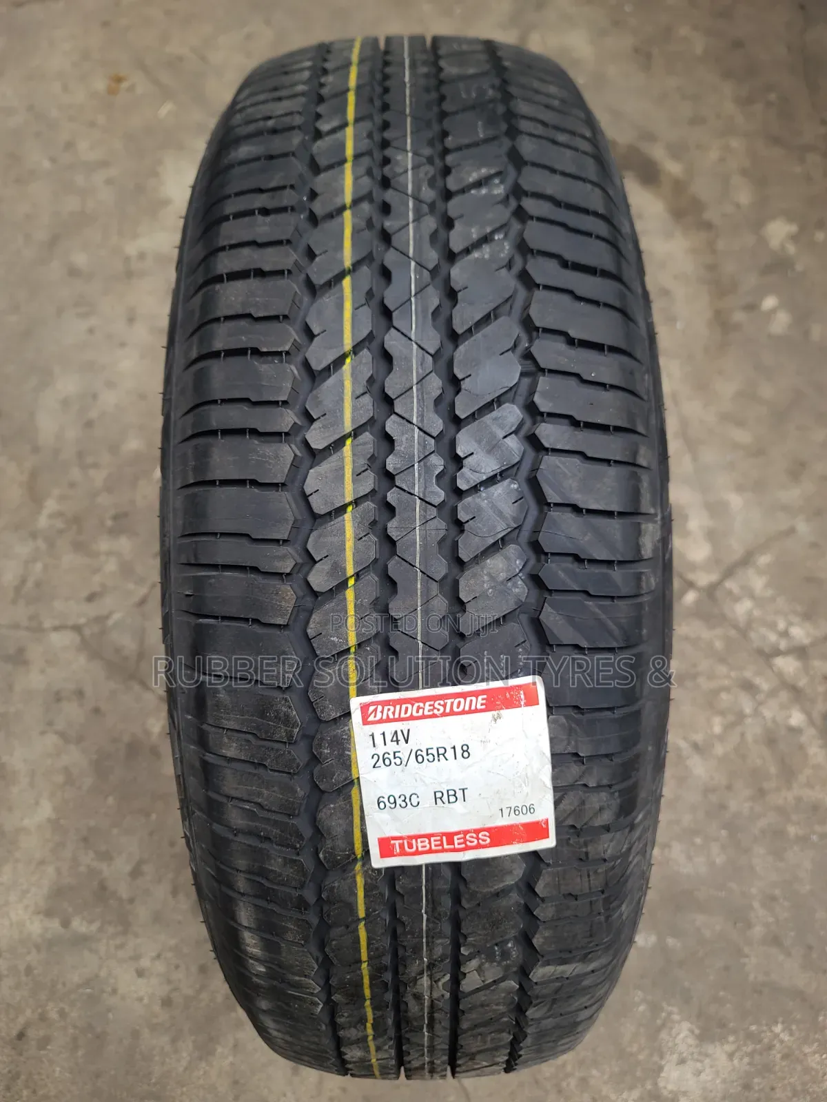 265 /65 R18 Bridgestone Tyres 114v 693c RBT