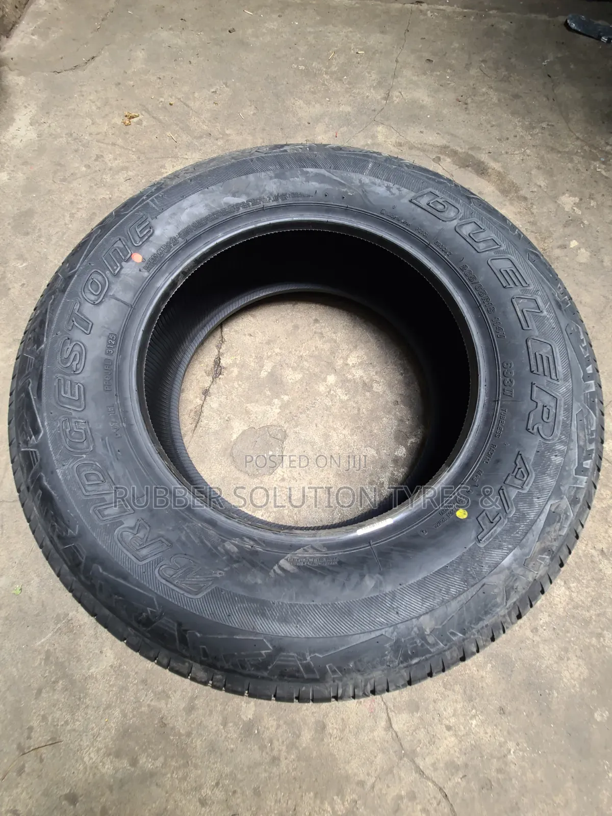 265 /65 R18 Bridgestone Tyres 114v 693c RBT