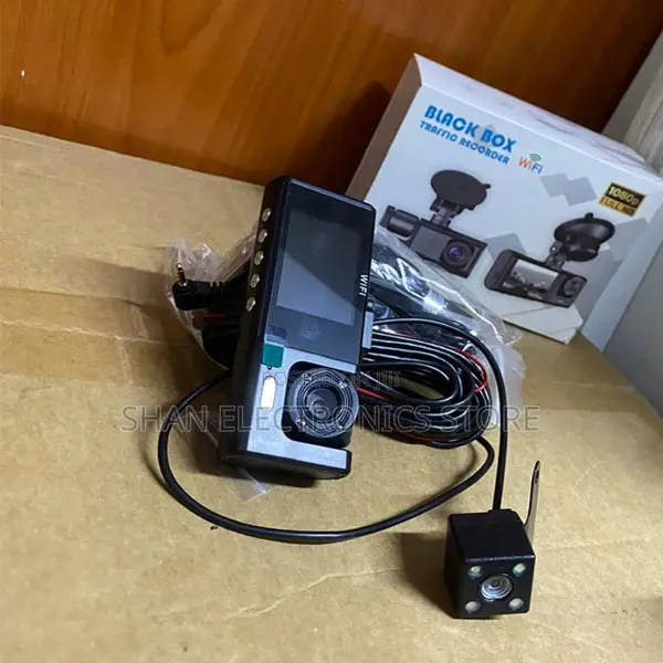 C309 Pro Dual Lens 3 Camera 1080p HD Dash Cam 2.0 Inch IPS Screen