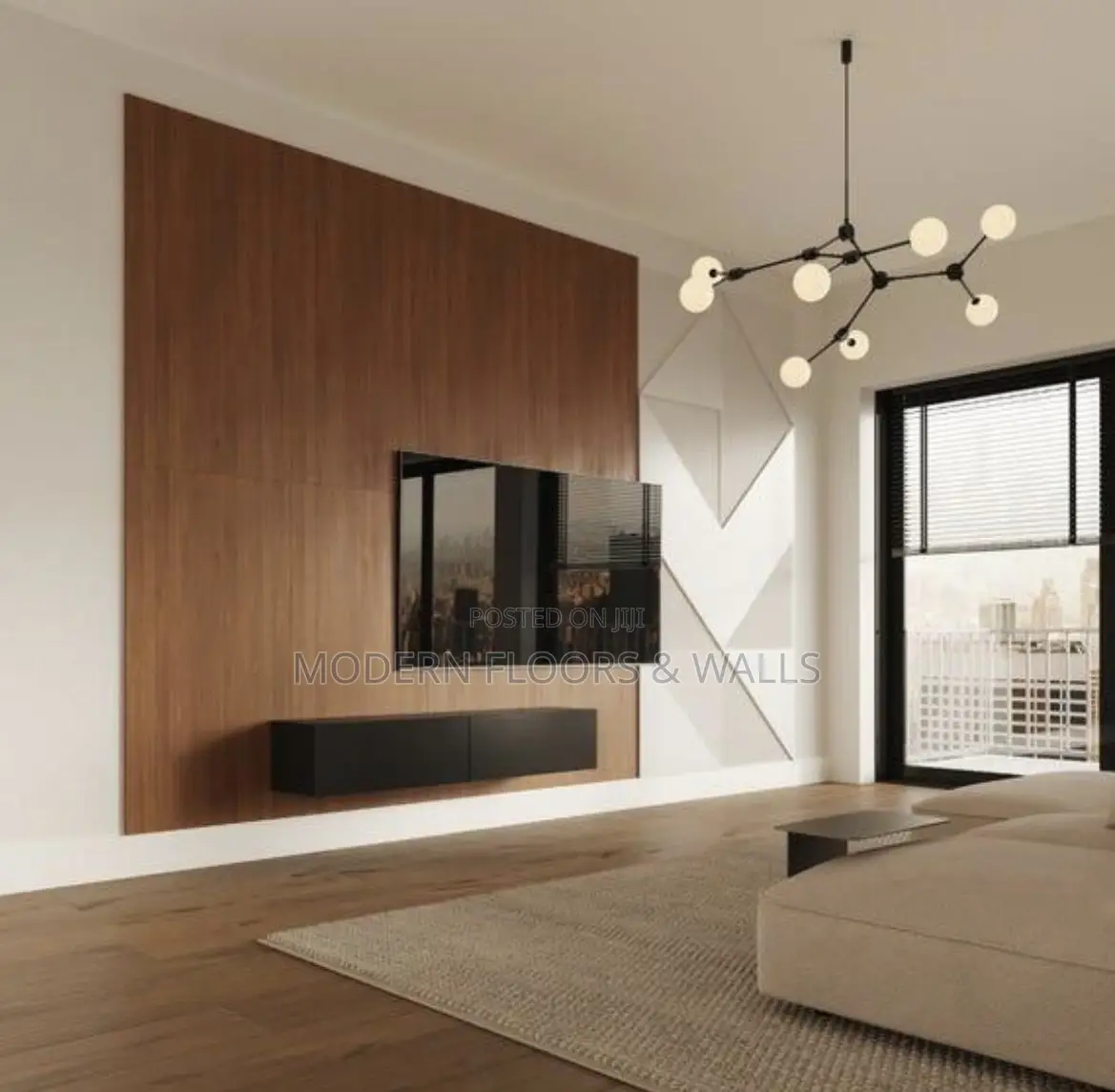 Warm Wood SPC Wall Panel