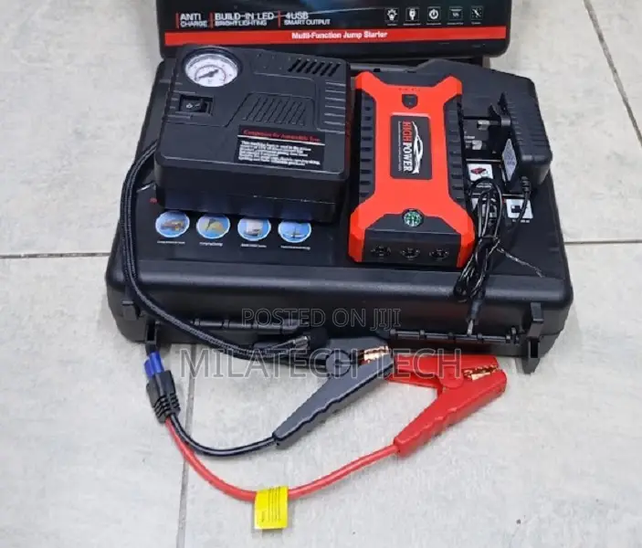 Powerful Car Jump Starter Portable Battery Booster for Vehicles